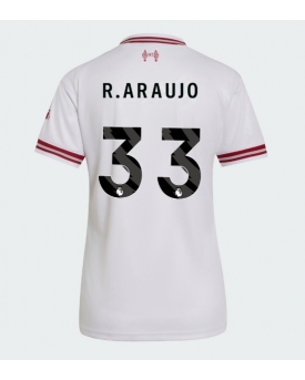 Billige Fotballdrakt Liverpool Ronald Araujo #33 Replika Bortedrakt Dame 2026-27 Kortermet Billige Fotballdrakt Liverpool Ronald Araujo #33 Replika Bortedrakt Dame 2026-27 Kortermet
